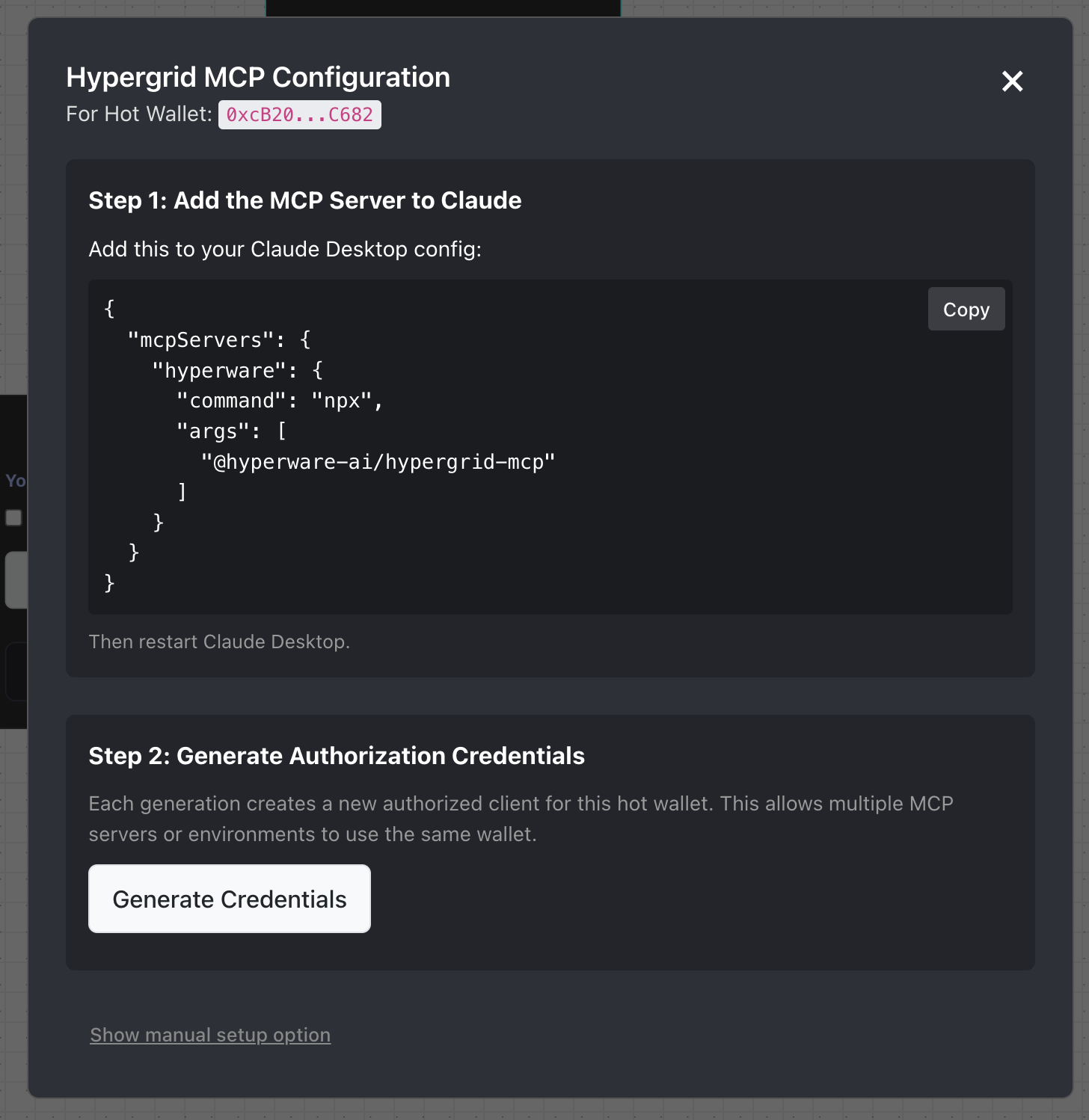 Operator Config 4